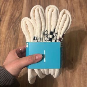 Bombas Women’s Vintage Stripes Quarter Socks 4-Pack – Size Medium – NWT